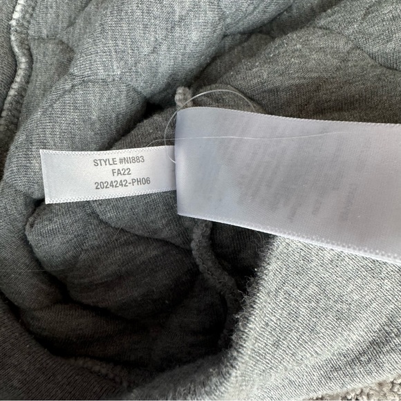 Madewell Quilted Sweatshirt Pullover XL - Picture 7 of 8